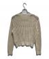 HYKE (ハイク) CROCHETED SWEATER ベージュ サイズ:S：8000円