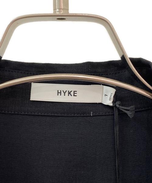 HYKE（ハイク）HYKE (ハイク) SHEER TWILL DRESS ブラック サイズ:Sの古着・服飾アイテム