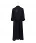 HYKE (ハイク) SHEER TWILL DRESS ブラック サイズ:S：23000円