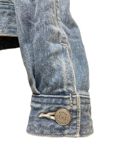 AURALEE（オーラリー）AURALEE (オーラリー) SELVEDGE FADED LIGHT DENIM BLOUSON(セルビッジファイディッドライトデニムブルゾン) ライトインディゴ サイズ:1の古着・服飾アイテム