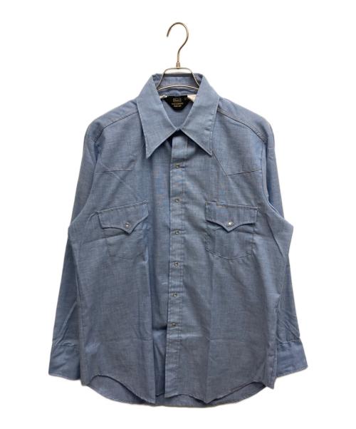 Sears（シアーズ）Sears (シアーズ) ウエスタンシャツ ブルー サイズ:XLの古着・服飾アイテム