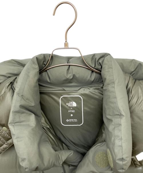 HYKE（ハイク）HYKE (ハイク) THE NORTH FACE (ザ ノース フェイス) WS BIG DOWN JACKET オリーブ サイズ:Lの古着・服飾アイテム