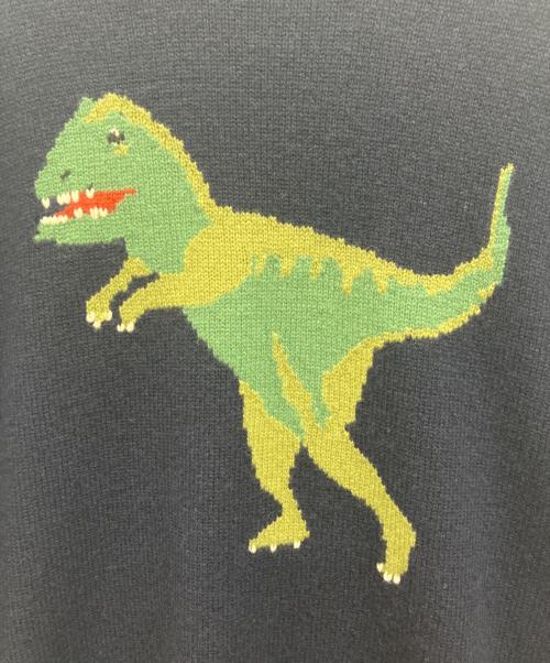 COACH（コーチ）COACH (コーチ) レキシー クルーネック セーター ネイビー サイズ:Lの古着・服飾アイテム