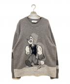 COACHコーチ）の古着「POPEYE セーター」｜グレー
