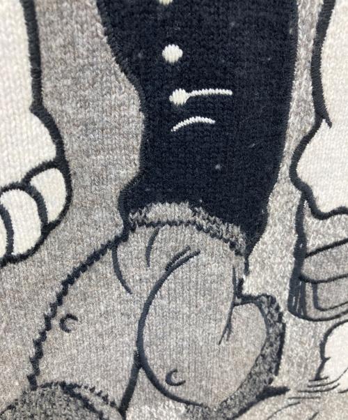 COACH（コーチ）COACH (コーチ) POPEYE セーター グレー サイズ:Lの古着・服飾アイテム