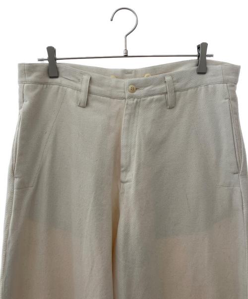 NIGEL CABOURN（ナイジェルケーボン）NIGEL CABOURN (ナイジェルケーボン) ORIGINAL MADRAS TRADING COMPANY WILD LEG CRICKET ホワイト サイズ:Lの古着・服飾アイテム