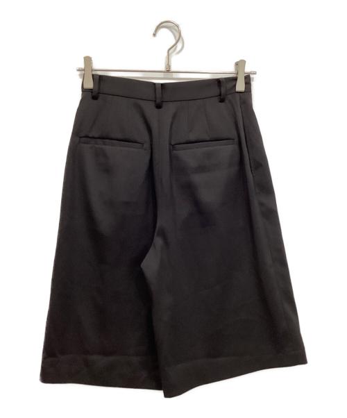 Spick and Span（スピック＆スパン）Spick and Span (スピック＆スパン) サテンハーフパンツ ブラック サイズ:36の古着・服飾アイテム