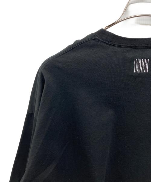 Stripes For Creative（ストライプ フォー クリエイティブ）Stripes For Creative (ストライプ フォー クリエイティブ) SUPER BIG FLAT LS TEE - Embroidery ブラック サイズ:XLの古着・服飾アイテム