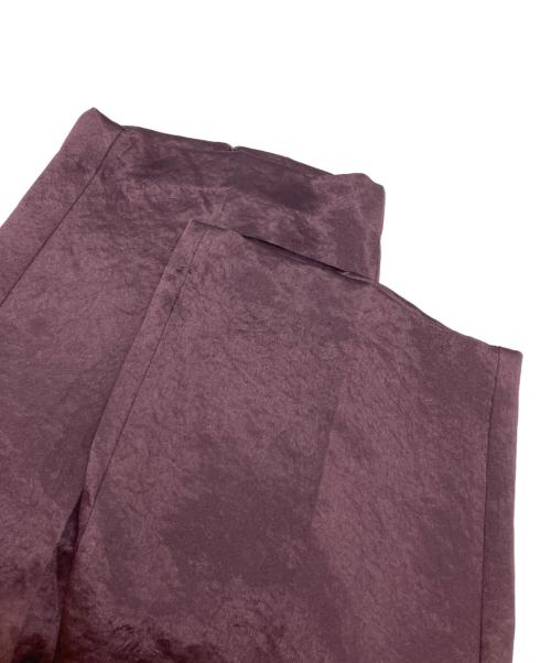 ASTRAET（アストラット）ASTRAET (アストラット) ストライプソクショウイージーワイドパンツ ブラウンの古着・服飾アイテム