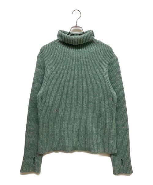 ROTOL（ロトル）ROTOL (ロトル) TURTLENECK COMPACT KNIT グリーン サイズ:3の古着・服飾アイテム