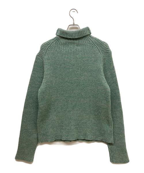 ROTOL（ロトル）ROTOL (ロトル) TURTLENECK COMPACT KNIT グリーン サイズ:3の古着・服飾アイテム