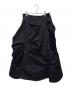 ENFOLD（エンフォルド）の古着「メモリーツイルランダムタックスカート」｜ブラック