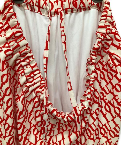 Penny's（ペニーズ）PENNY'S (ペニーズ) LOVE YOU パンツ レッド サイズ:Freeの古着・服飾アイテム