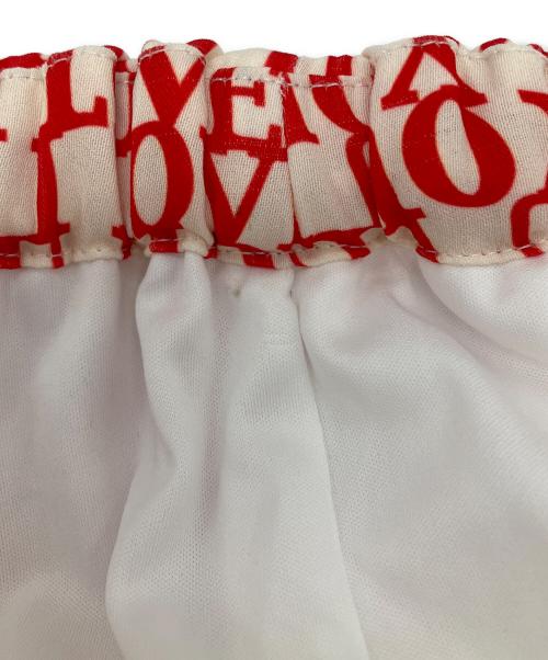Penny's（ペニーズ）PENNY'S (ペニーズ) LOVE YOU パンツ レッド サイズ:Freeの古着・服飾アイテム