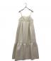 sahara（サハラ）の古着「Smocking Design Dress」｜アイボリー