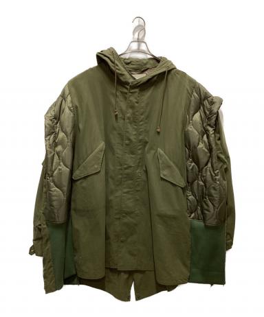 【美品】77circa MA-1 モッズコート モッズパーカー 再構築 リメイク 中古・古着通販】77circa (ナナナナサーカ) 再構築モッズコート
