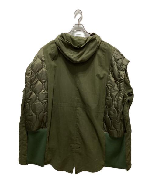 77circa（ナナナナサーカ）77circa (ナナナナサーカ) 再構築モッズコート オリーブ サイズ:Ｍの古着・服飾アイテム