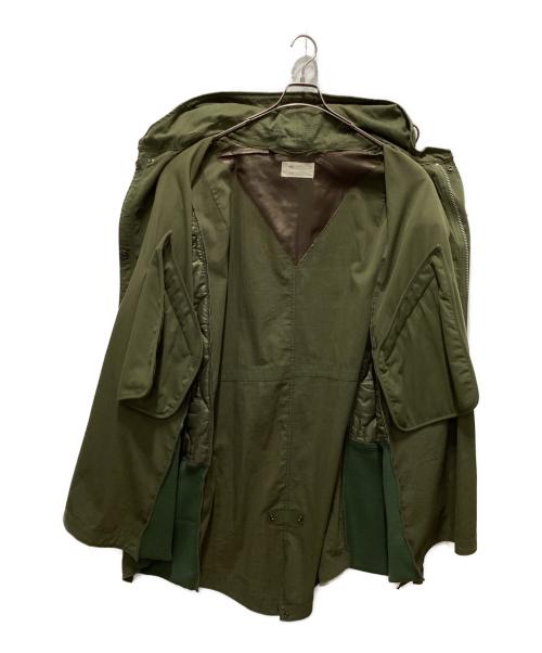 77circa（ナナナナサーカ）77circa (ナナナナサーカ) 再構築モッズコート オリーブ サイズ:Ｍの古着・服飾アイテム