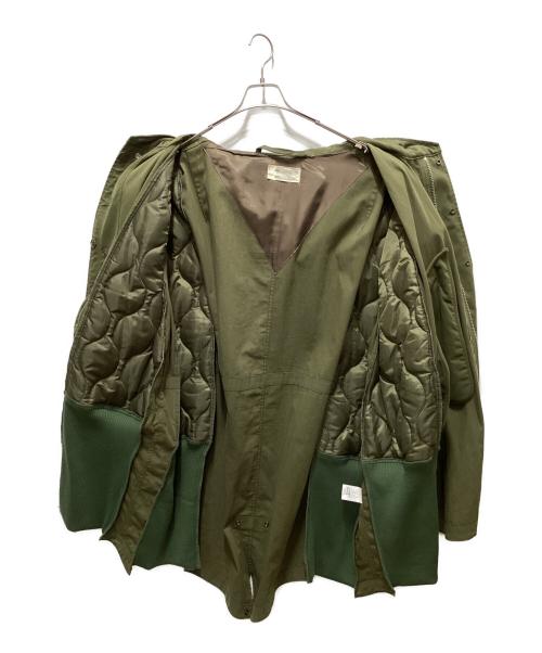 77circa（ナナナナサーカ）77circa (ナナナナサーカ) 再構築モッズコート オリーブ サイズ:Ｍの古着・服飾アイテム