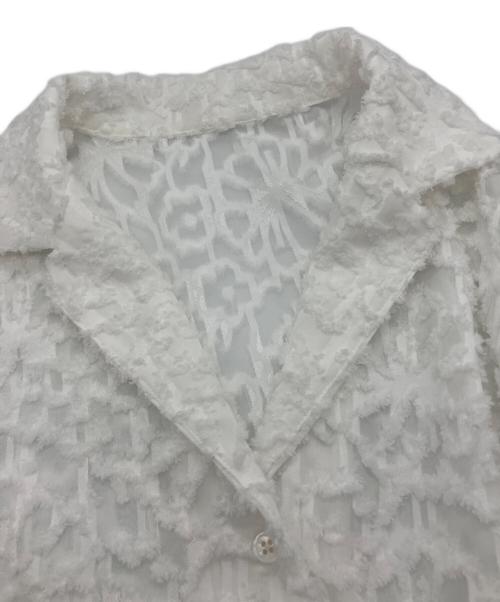 AKTE（アクテ）AKTE (アクテ) ジャガードシャツ ホワイト サイズ:Freeの古着・服飾アイテム