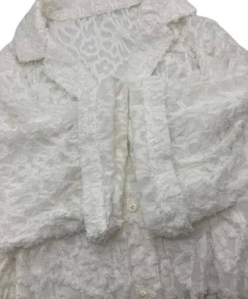 AKTE（アクテ）AKTE (アクテ) ジャガードシャツ ホワイト サイズ:Freeの古着・服飾アイテム