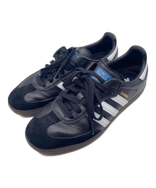 adidas（アディダス）adidas (アディダス) adidas SAMBA(アディダス サンバ) ブラック サイズ:24.5の古着・服飾アイテム