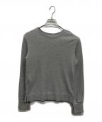 marmorsマルモア）の古着「thermal crew neck pullover」｜グレー