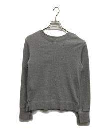 marmors（マルモア）の古着「thermal crew neck pullover」｜グレー