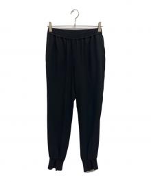 Col Pierrot（コルピエロ）の古着「スソリブパンツ」｜ブラック