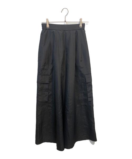 Lig.（リグドット）Lig. (リグドット) wide cargo pants ブラック サイズ:Fの古着・服飾アイテム