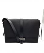 BVLGARIブルガリ）の古着「メッセンジャーバッグ」｜ブラック