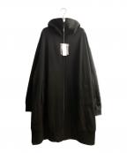 s'yteサイト）の古着「PE/SMOOTH JERSEY OVERSIZED LONG TRUCK TOP」｜ブラック