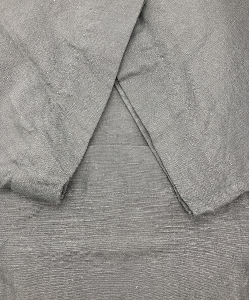 N.HOOLYWOOD（エヌ ハリウッド）N.HOOLYWOOD (エヌ ハリウッド) PULLOVER HALF SLEEVE SHIRT グレー サイズ:40の古着・服飾アイテム