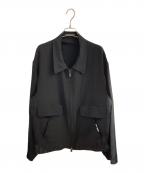 Yohji Yamamoto pour hommeヨウジヤマモト プールオム）の古着「TA TUXEDO FASTENER BLOUSON」｜ブラック