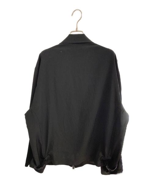 Yohji Yamamoto pour homme（ヨウジヤマモト プールオム）Yohji Yamamoto pour homme (ヨウジヤマモト プールオム) TA TUXEDO FASTENER BLOUSON ブラック サイズ:3の古着・服飾アイテム