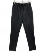 SYSORUSシソラス）の古着「スイッチングテーパードパンツ」｜ブラック