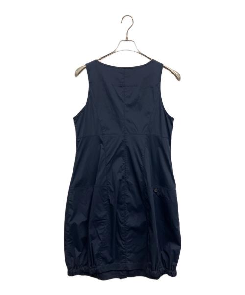 Cube-Cube（キューブ キューブ）Cube-Cube (キューブ キューブ) ナイロンワンピース ネイビー サイズ:38の古着・服飾アイテム