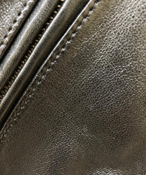 beautiful people（ビューティフルピープル）beautiful people (ビューティフルピープル) レザーライダースジャケット ブラック サイズ:150 未使用品の古着・服飾アイテム