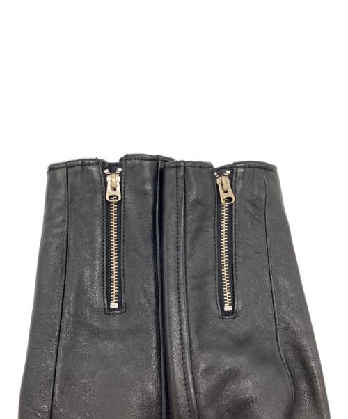 beautiful people（ビューティフルピープル）beautiful people (ビューティフルピープル) レザーライダースジャケット ブラック サイズ:150 未使用品の古着・服飾アイテム