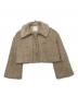 eaphi（エフィ）の古着「ECOFUR SHORT JACKET」｜ブラウン