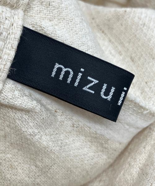 mizuiro-ind（ミズイロインド）mizuiro-ind (ミズイロインド) コットンリネンキュロットパンツ アイボリー サイズ:Freeの古着・服飾アイテム