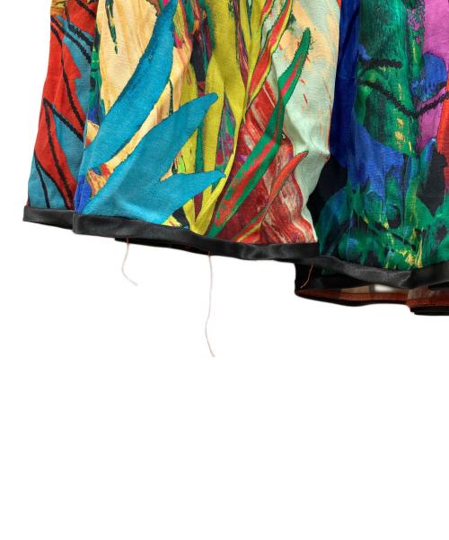 DOUBLE STANDARD CLOTHING（ダブルスタンダードクロージング）DOUBLE STANDARD CLOTHING (ダブルスタンダードクロージング) ヴィンテージプリントティアードスカート マルチカラー サイズ:38の古着・服飾アイテム