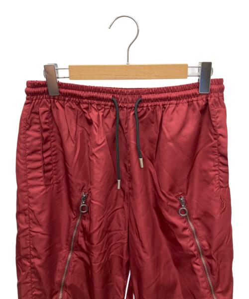 FREE WORLD ORDER（フリーワールドオーダー）FREE WORLD ORDER (フリーワールドオーダー) Mesh Panel Functional Pants レッド サイズ:Ｌの古着・服飾アイテム