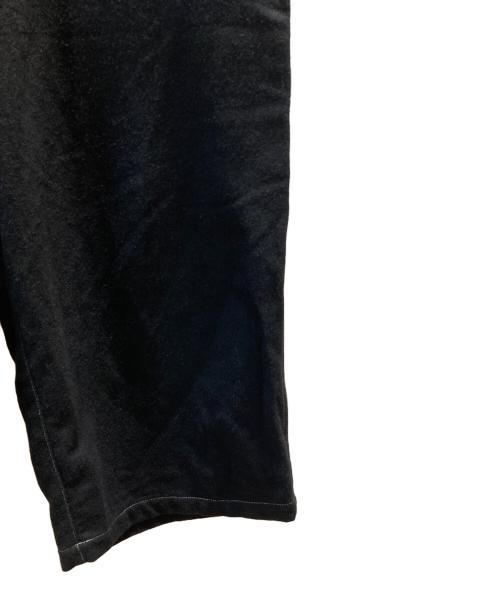 s'yte（サイト）s'yte (サイト) ウールフランネルバギーパンツ ブラック サイズ:3の古着・服飾アイテム