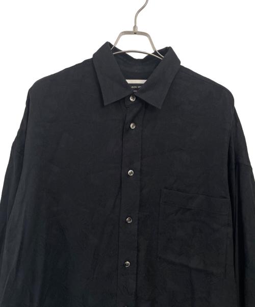 MAISON SPECIAL（メゾンスペシャル）MAISON SPECIAL (メゾンスペシャル) クールメッシュジャガードプライムオーバーシャツコート ブラック サイズ:1の古着・服飾アイテム