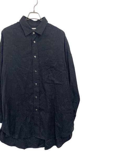 MAISON SPECIAL（メゾンスペシャル）MAISON SPECIAL (メゾンスペシャル) クールメッシュジャガードプライムオーバーシャツコート ブラック サイズ:1の古着・服飾アイテム