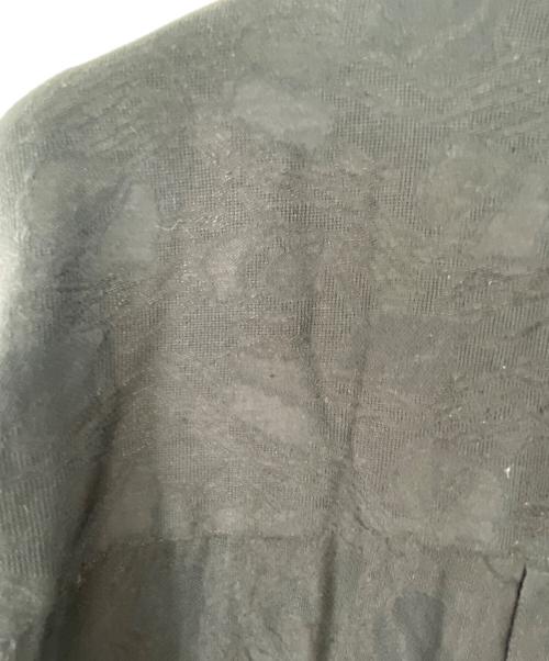 MAISON SPECIAL（メゾンスペシャル）MAISON SPECIAL (メゾンスペシャル) クールメッシュジャガードプライムオーバーシャツコート ブラック サイズ:1の古着・服飾アイテム