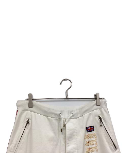 Vivienne Westwood（ヴィヴィアンウエストウッド）Vivienne Westwood (ヴィヴィアンウエストウッド) 刺繍スウェットパンツ ホワイト サイズ:Sの古着・服飾アイテム