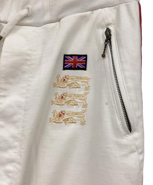 Vivienne Westwood（ヴィヴィアンウエストウッド）Vivienne Westwood (ヴィヴィアンウエストウッド) 刺繍スウェットパンツ ホワイト サイズ:Sの古着・服飾アイテム