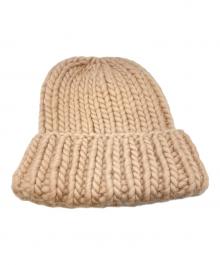 MR MITTENS（ミスターミトンズ）の古着「ニット帽」｜ベージュ